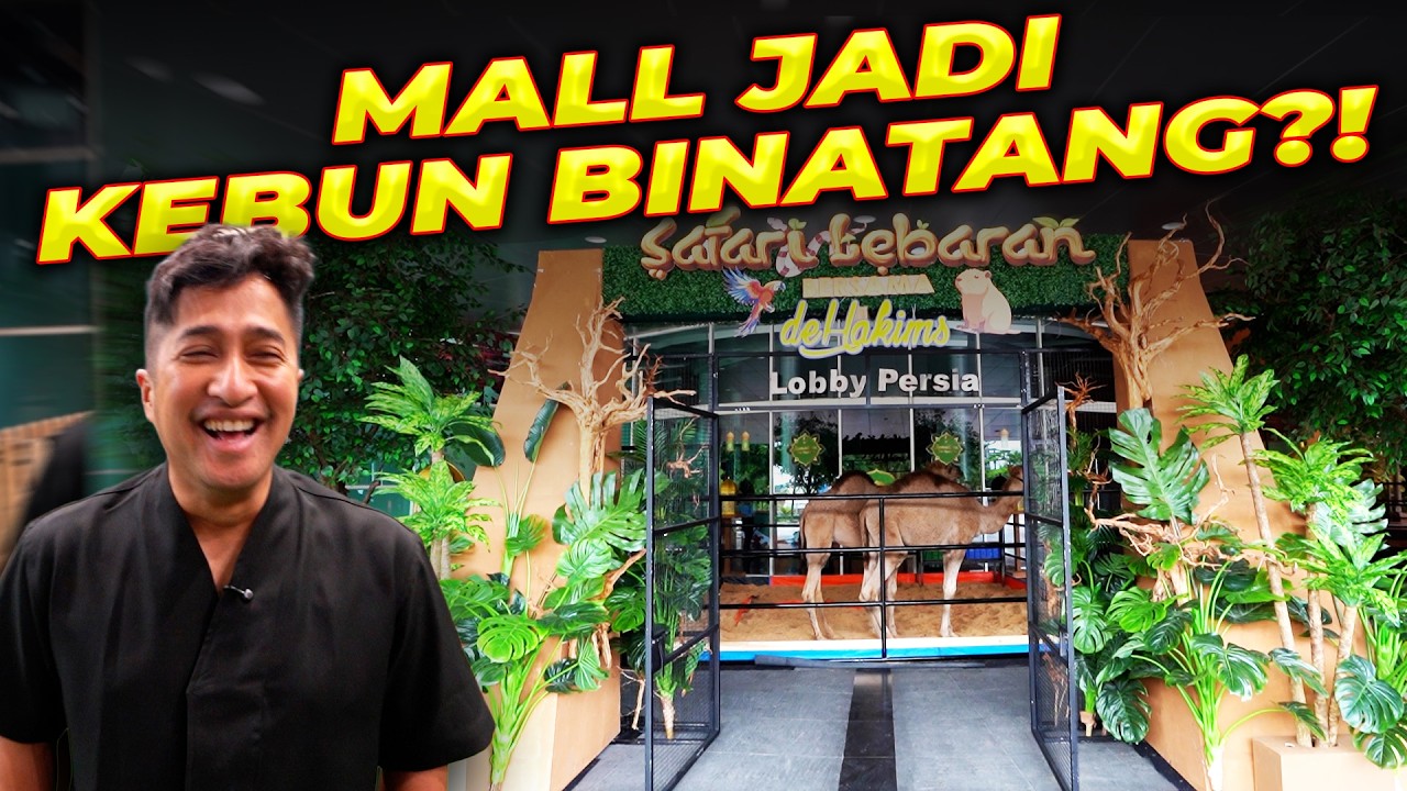 MALL BERUBAH JADI SAFARI!! Keliling Pameran Hewan deHakims