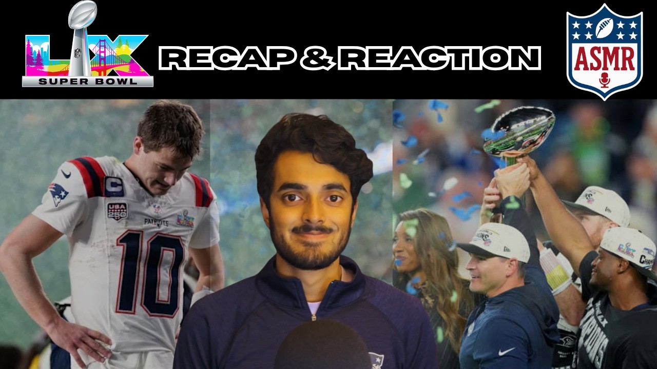 NFL ASMR - Реакция фаната «Патриотс» на поражение в Супербоуле LX
