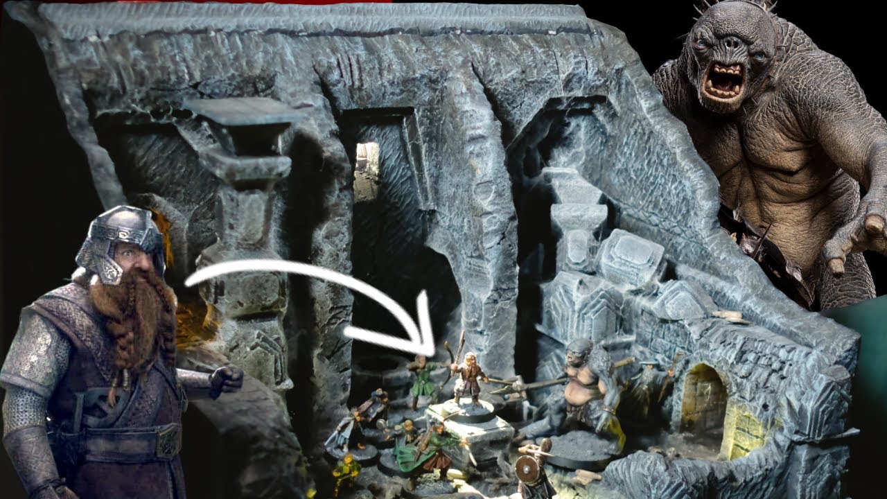 How to build a BALINS TOMB - BOOK NOOK