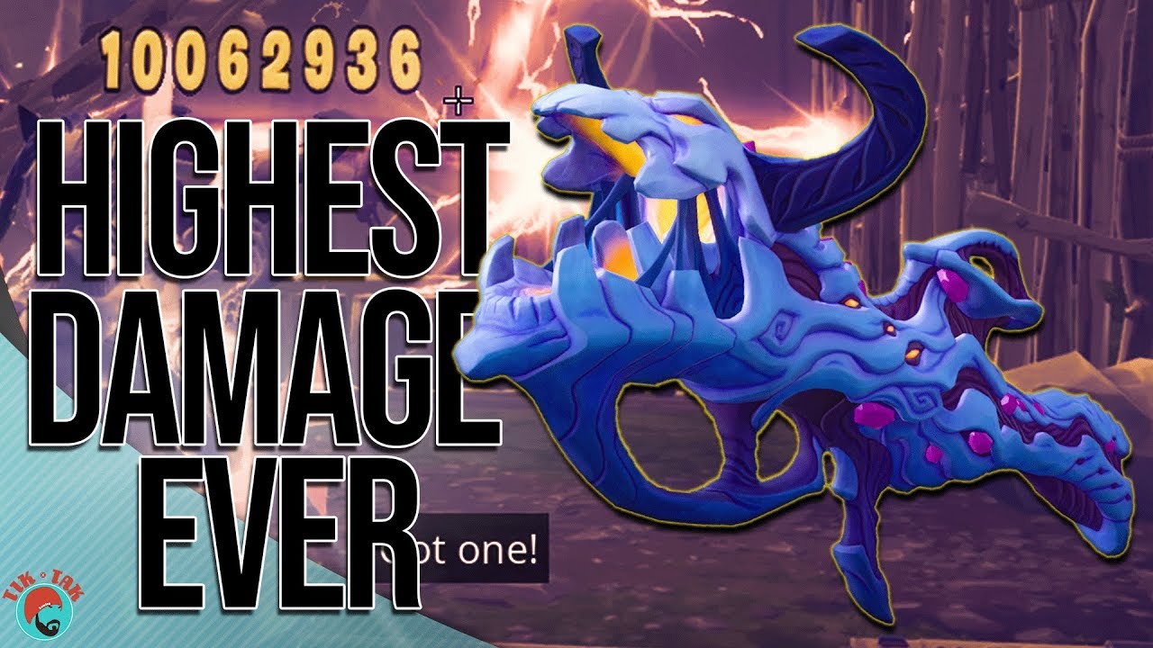 10,000,000 DAMAGE // Storm Kings Wrath // Mythic Rocket Launcher - Fortnite Save The World