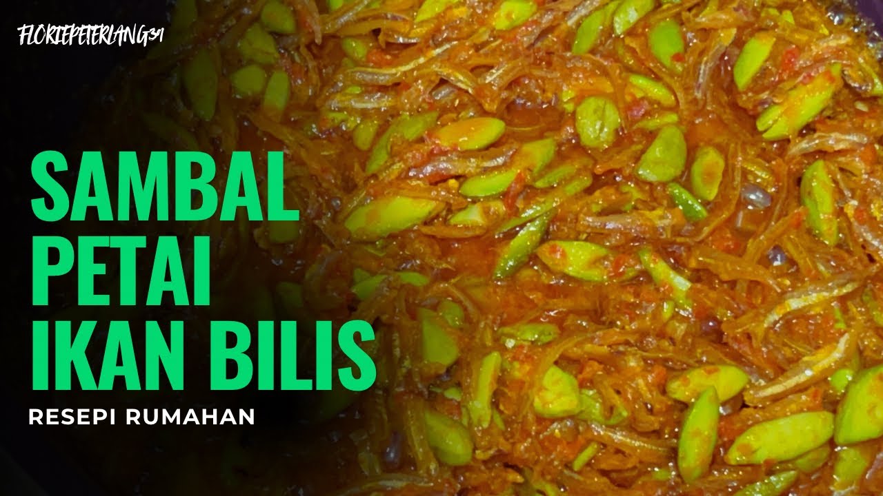 CV91: Sambal Petai Ikan Bilis.. wajib cuba‼️