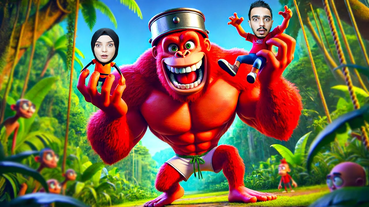 GORİLİN ELİNDE MAHSUR KALDIK! HAYATTA KALMA SAVAŞI! 🦍😱