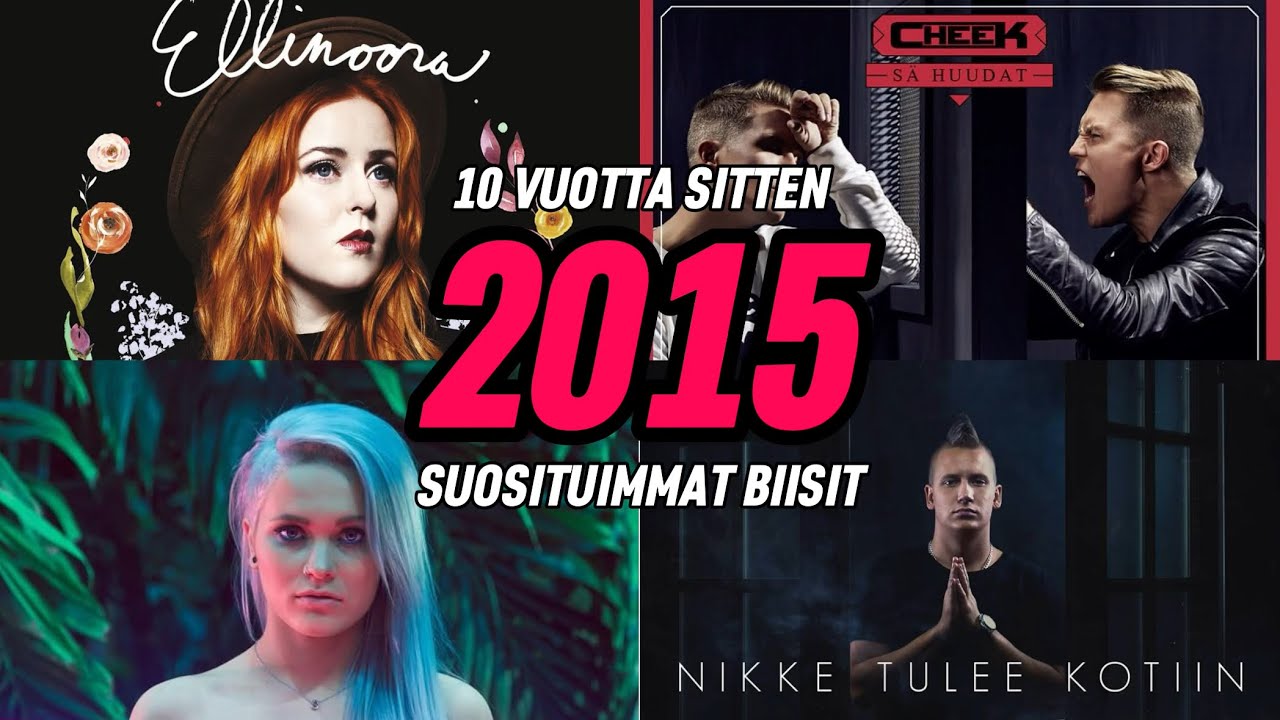 2015 Vuoden 40 Suosituinta Suomenkielistä Biisiä