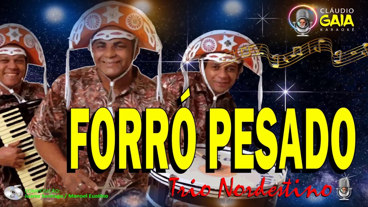 FORRÓ PESADO  = TRIO NORDESTINO - KARAOKÊ