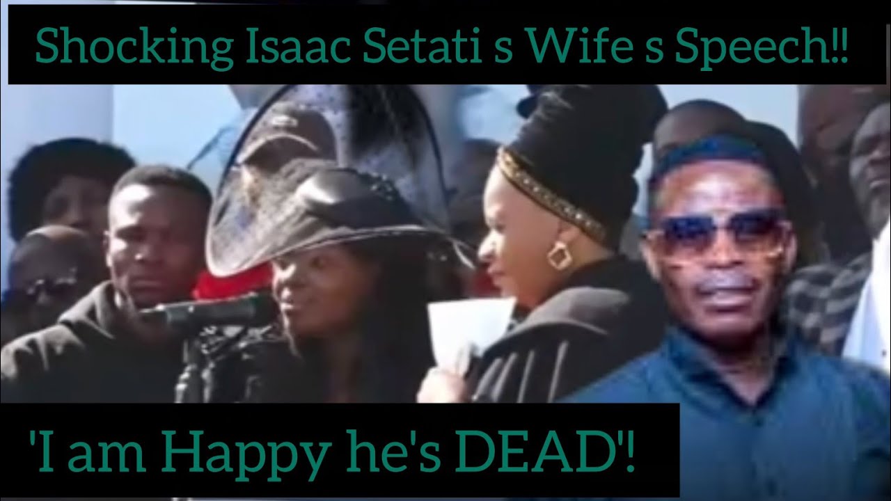 Prophet /Gospel Singer Isaac Setati s wife s shocking speech at his funeral confessing to his d3ath 