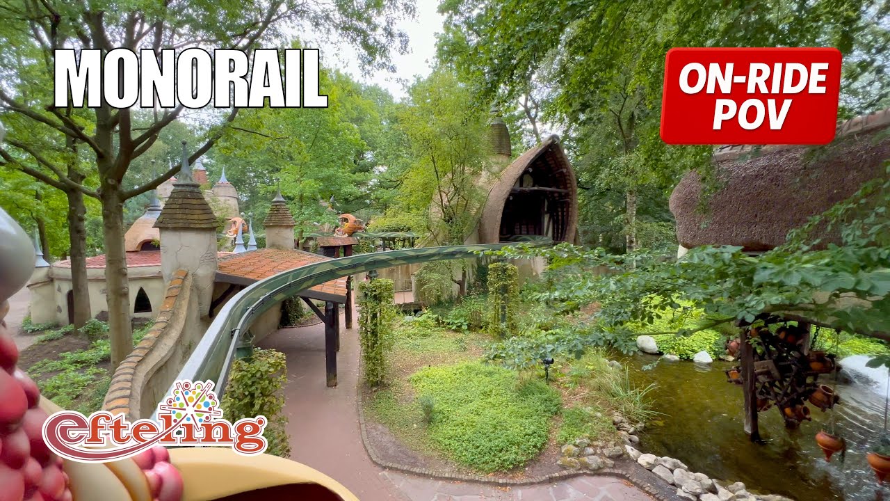 Monorail – On-Ride POV – Efteling