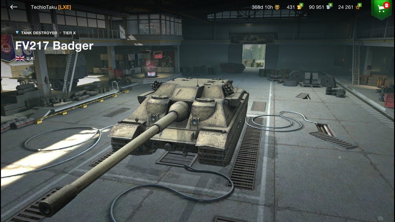 Tier X - FV217 Badger 