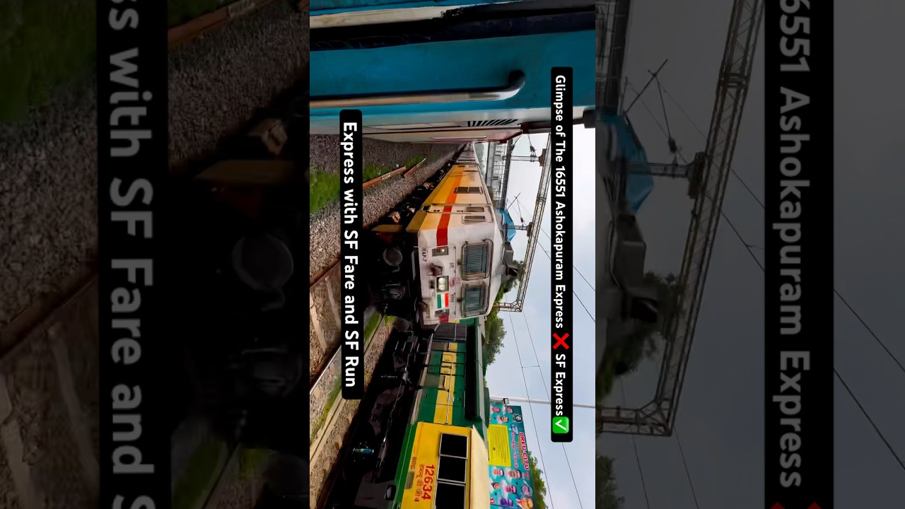 Экспресс 16551 Ашокапурам ❌ SF Express | Ченнаи-Майсур Intercity