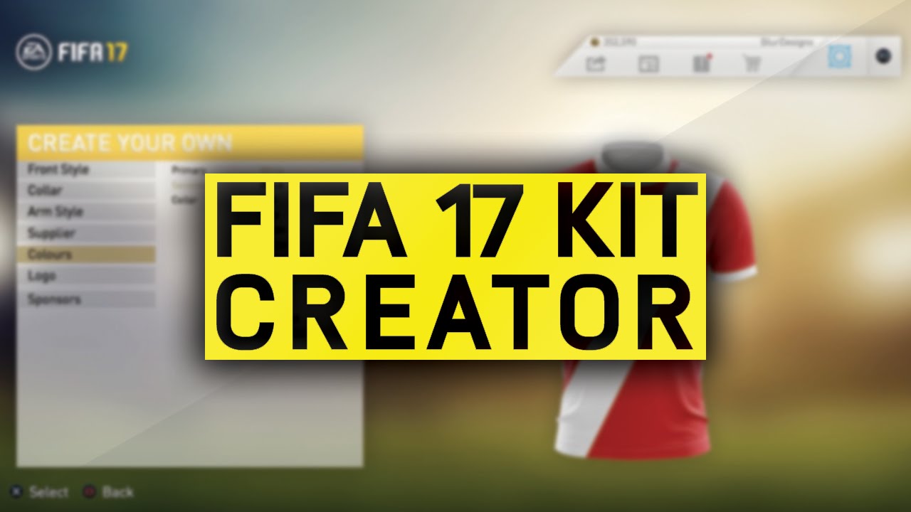 FIFA 17 - KIT CREATOR?!