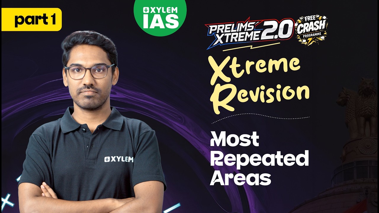CSAT Most Repeated Areas - Part 1 | Prelims Xtreme | Xylem IAS