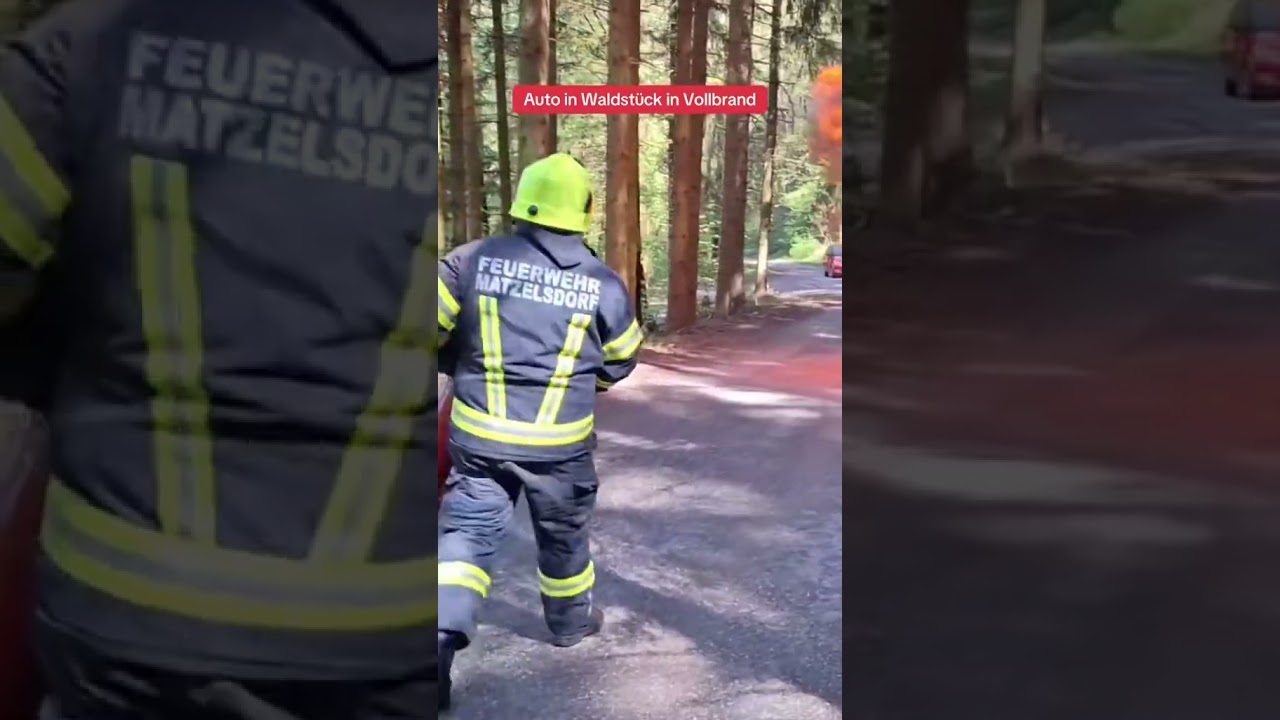 Auto in Vollbrand | 