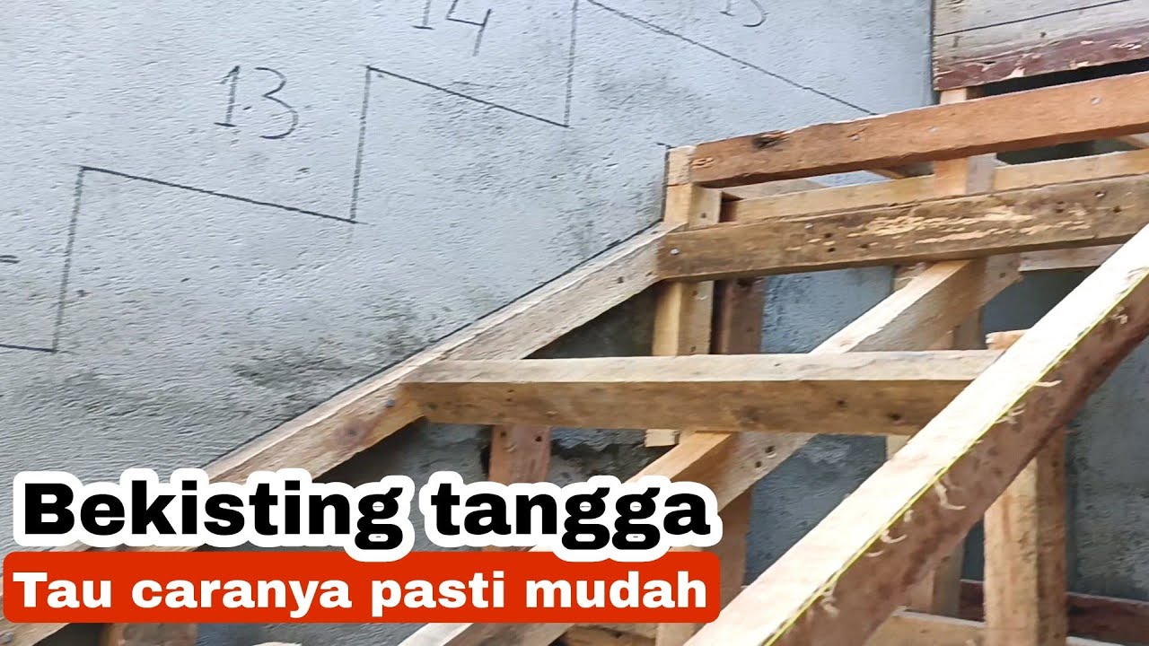 tehnik bekisting tangga
