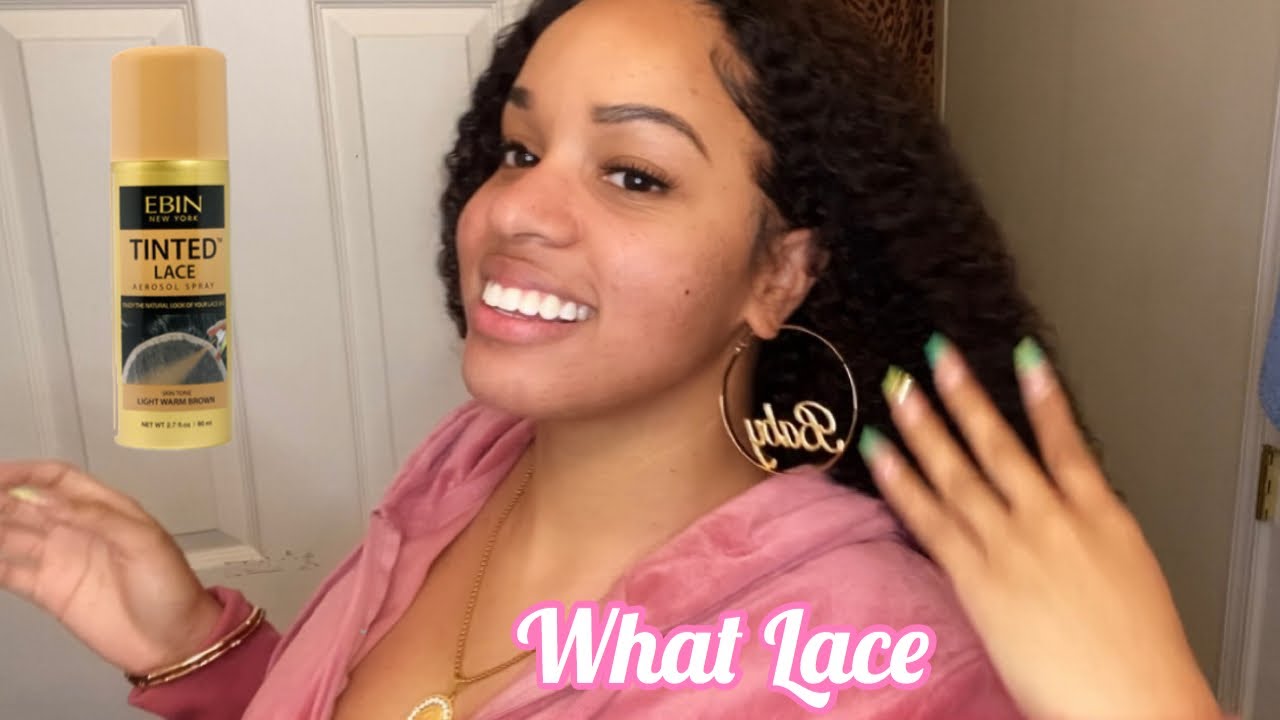 MELTED LACE INSTALL w/ Ebin Tinted Lace Spray | Ft. ISee HAIR