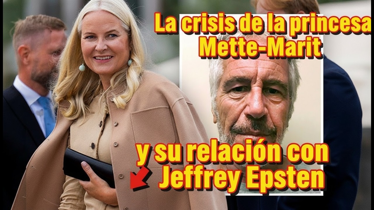 La crisis de la princesa Mette Marit y su relación con Jeffrey Epstein