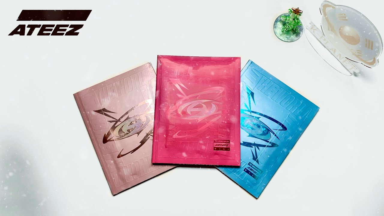 Распаковка Альбома ATEEZ - THE WORLD EP.FIN : WILL