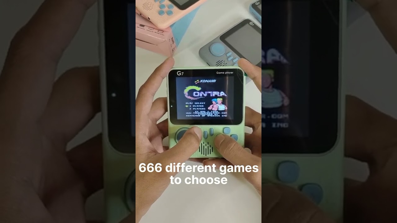 666 Video Games in 1 Handheld Gaming Console