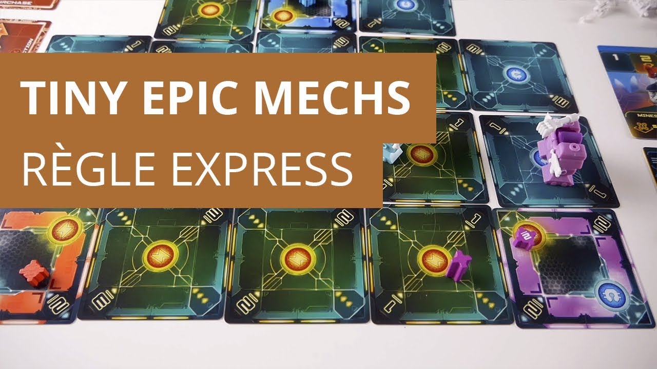 Tiny Epic Mechs  - Règle Express