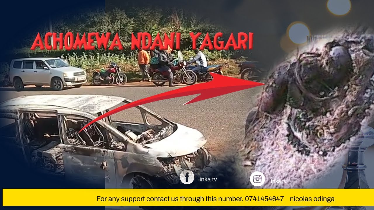 MAJABU YA MTU KUCHOMEKEA NDANI YA GARI ADI KIFO KISII KEGATI