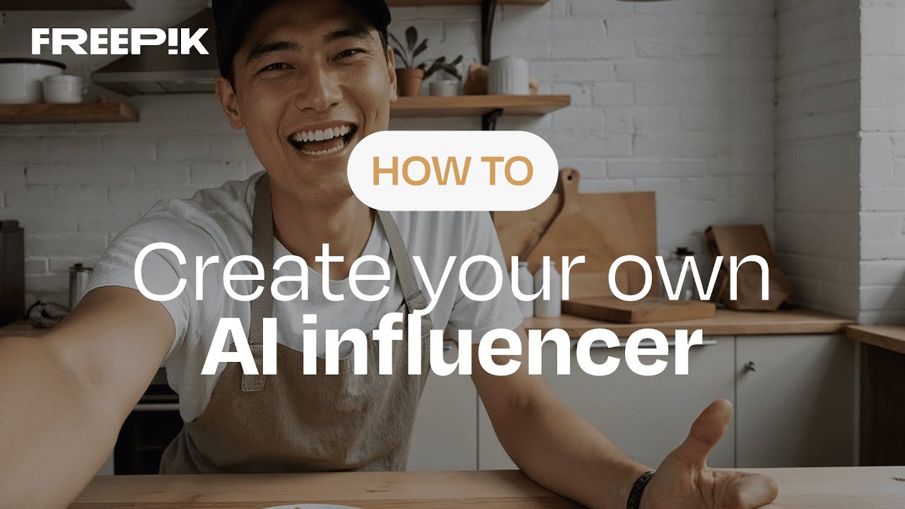 How to make AI influencers that look real | Freepik How-To