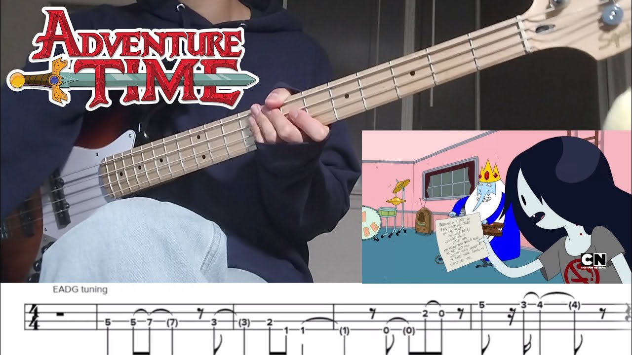 Adventure Time - Remember You (Bass Cover + TABS)