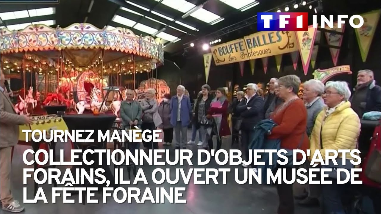 Tournez manège : collectionneurs d'objets d'arts forains, il a ouvert un musée de la fête foraine