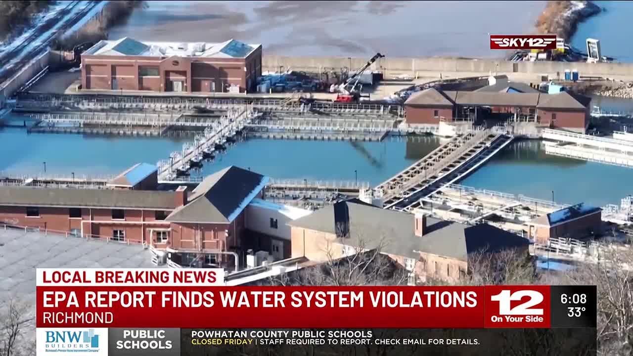 EPA report shows pages of violations within Richmond water distribution system