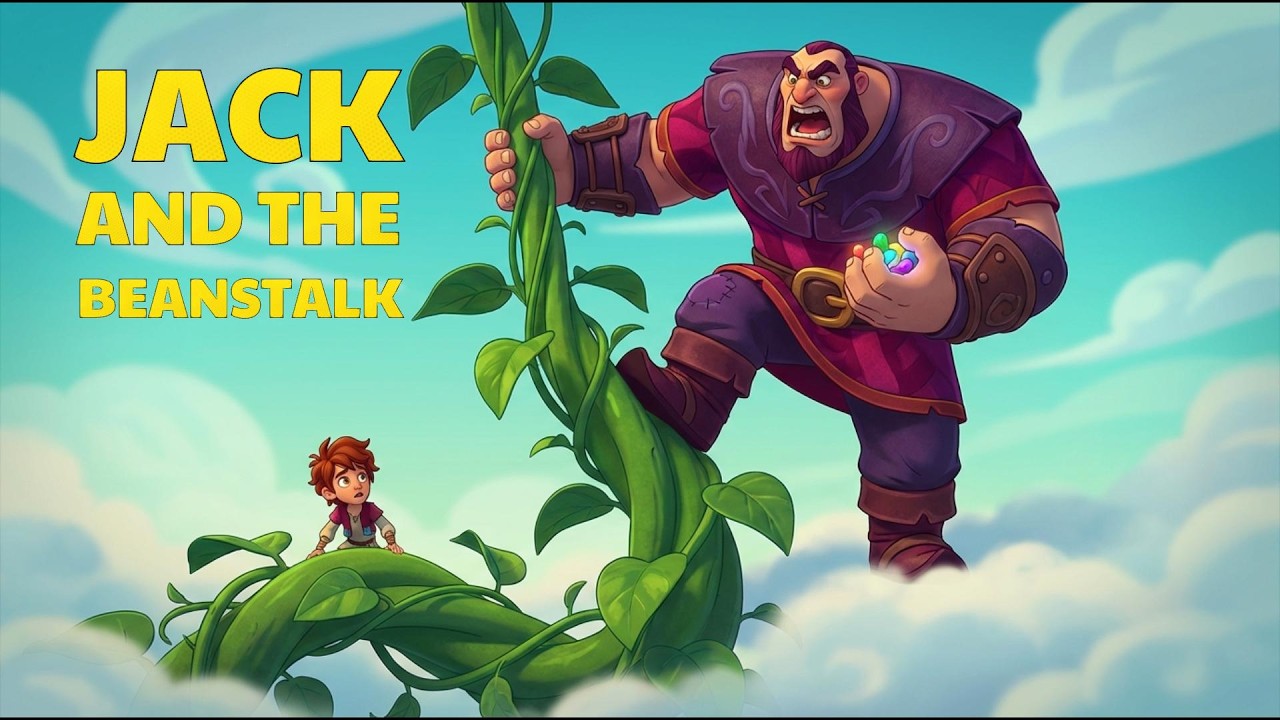 Jack and the Beanstalk | A Story of Jack’s Journey of Bravery and Greed | 4K 3D Animated Fairy Tales
