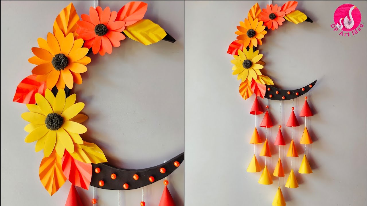 Paper Wall Hanging || Paper Craft || Handmade Paper Wall Hanging ||