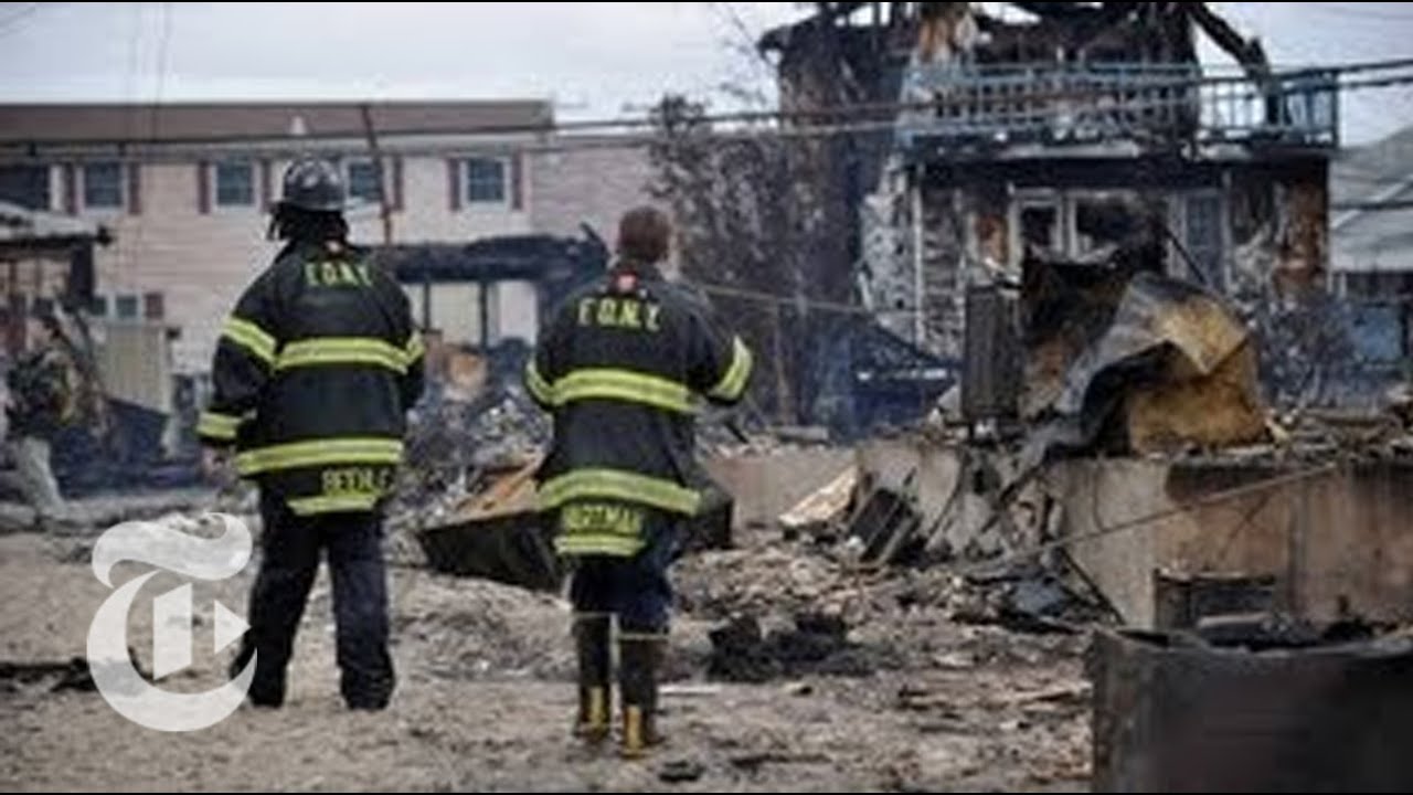 Breezy Point Fires Caused by Hurricane Sandy | The New York Times