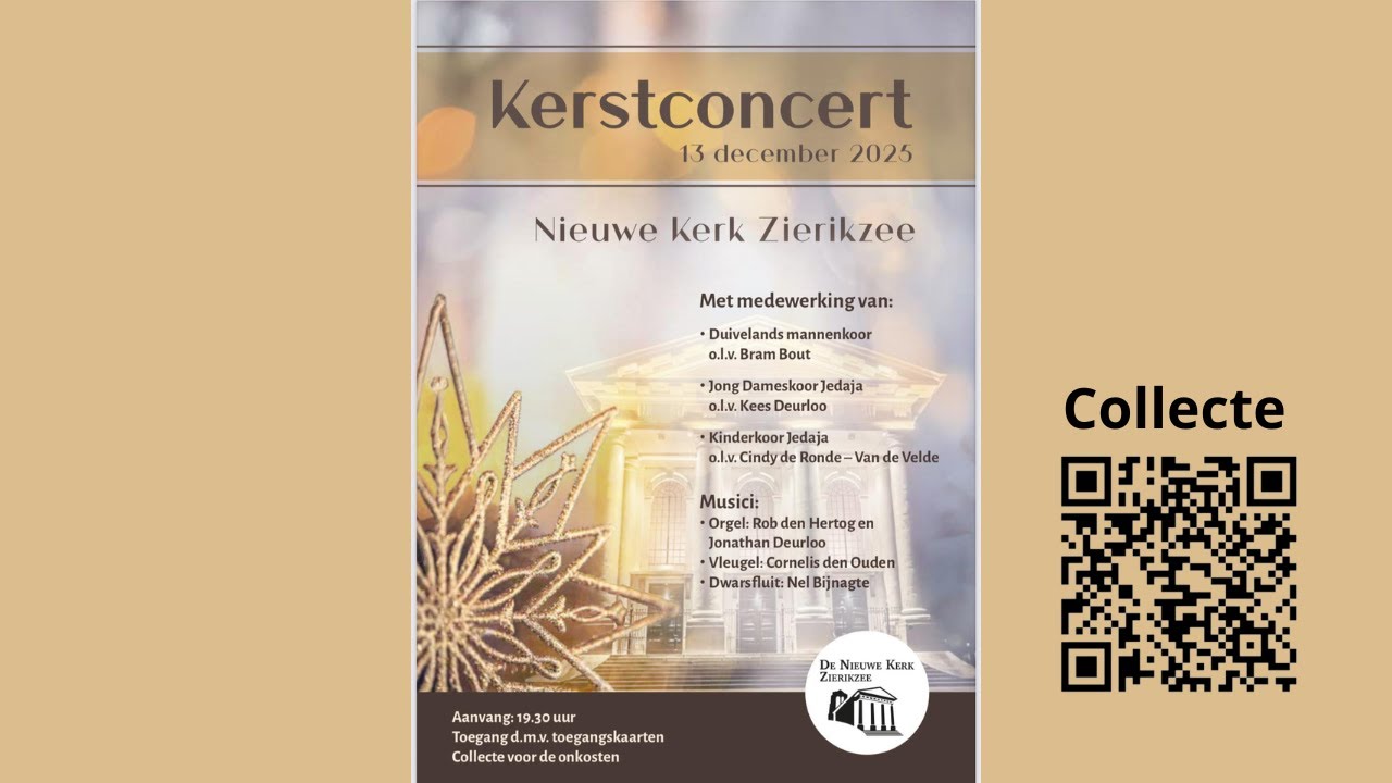Kerstconcert 13 december