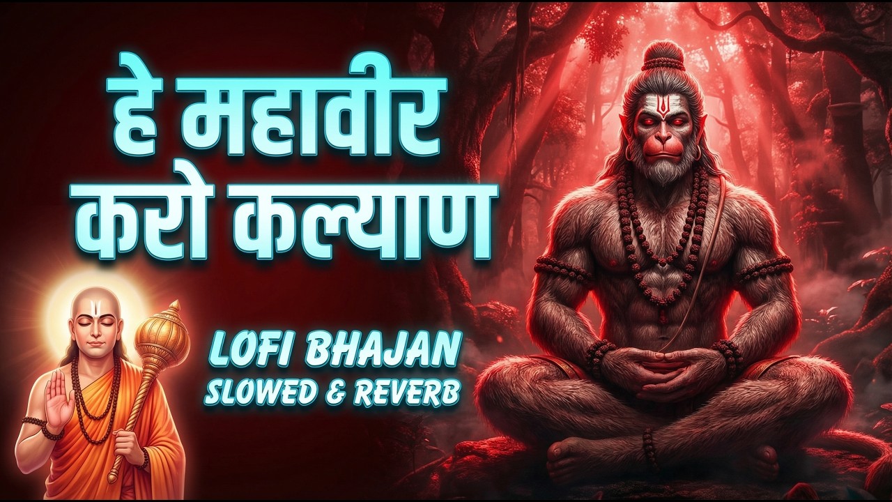 Hey Mahaveer Karo Kalyan Lofi [ Slow & Reverb version ] Shri hanuman Bhajan | Most Popular Bhajan |