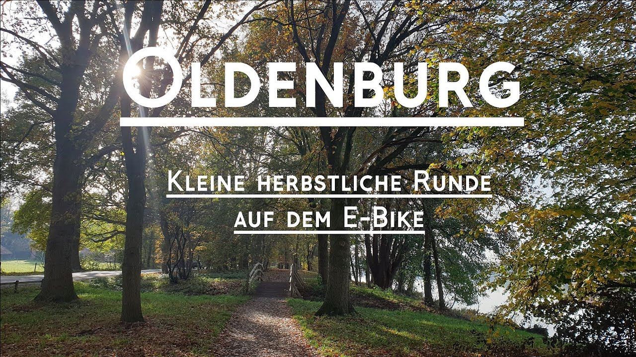 Oldenburg // E-Bike Radtour 2020 // Kleiner herbstlicher Ausflug