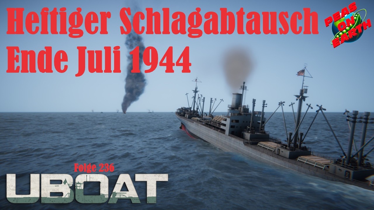Schwere Gefechte, Katz & Maus auf hoher See! - UBOAT - Feindfahrt auf U-1000 - #236 - 4K