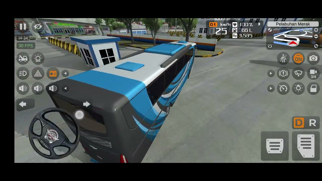 BUS TEST DRIVE GAME.  HIGH' GRAPHY GAME BUS SIMULATOR INDIAN 