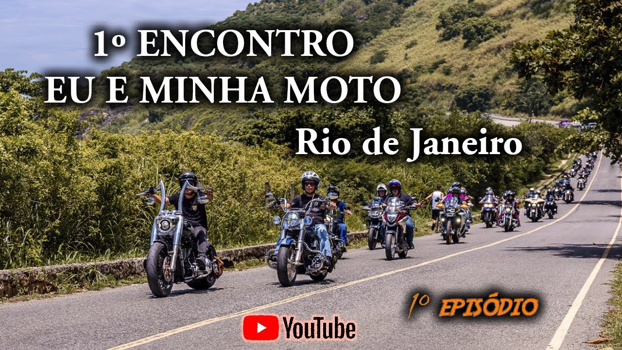 1° Encontro Eu e Minha moto - Ep. 1 - Da Rio Harley Davidson até a Praia de Grumari
