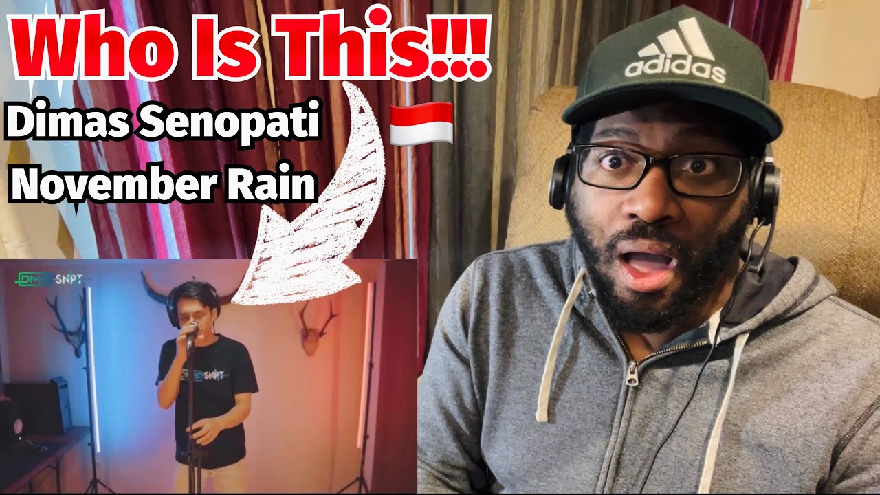 Dimas Senopati - November Rain (Guns N Roses) Acoustic Cover | REACTION!!!