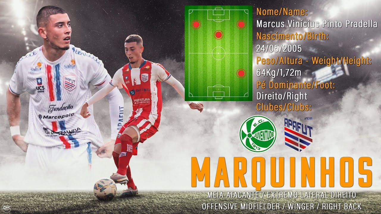 Marcus Vinicius (Marquinhos) - Meia-Atacante/Extremo/Lateral Direito - DVD 2025