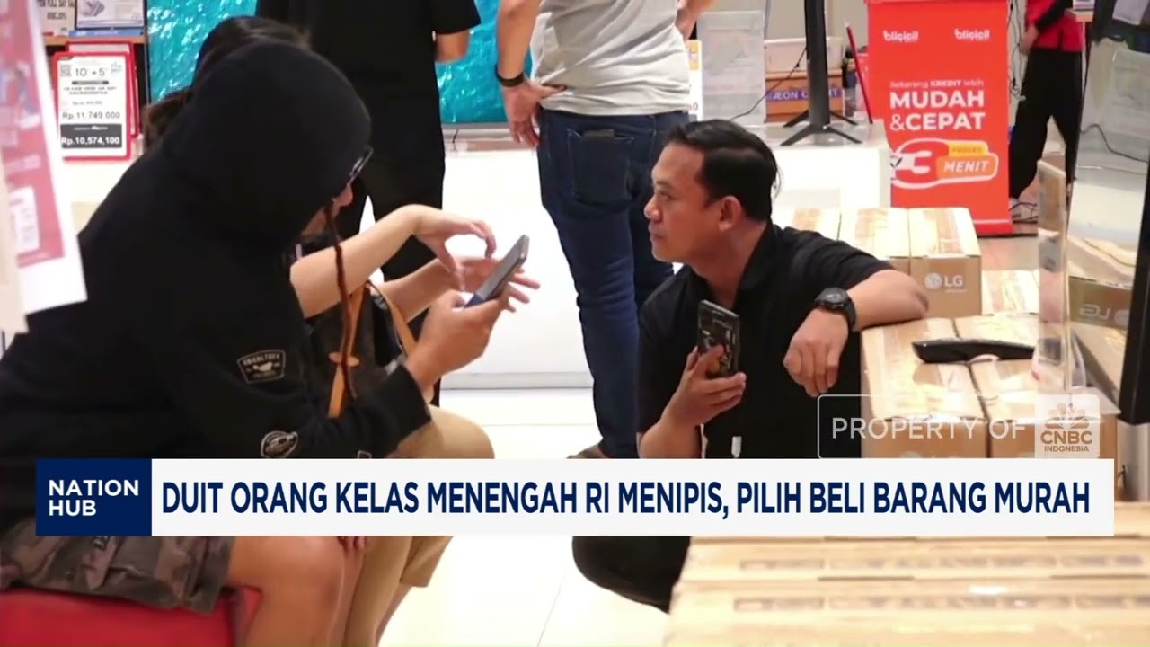 Duit Kelas Menengah Menipis, Pilih Beli Barang Murah