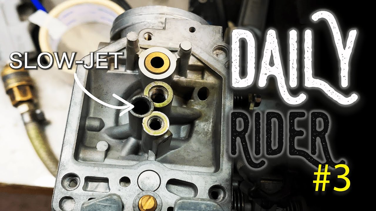Honda CX500 Removing Slowjets CX500 carburator