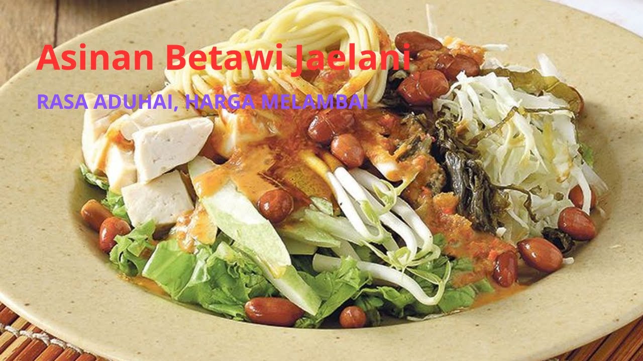 ASINAN BETAWI JAELANI: RASA ADUHAI, HARGA MELAMBAI 3 Februari 2026