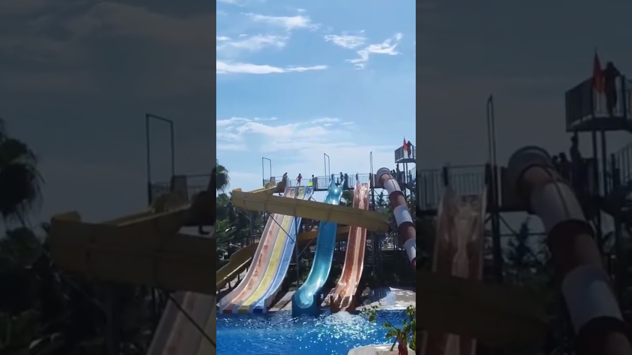 🇹🇷🛝Turcja, najlepsze hotele all inclusive. Aquapark w hotelu Seaden Sea Planet #turcja #wakacje