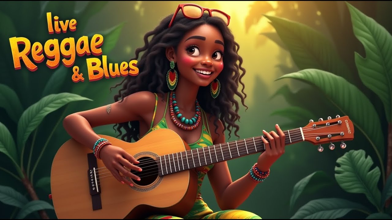 LIVE 🎶 Reggae & Blues – Tropical Vibrations in Real Time!