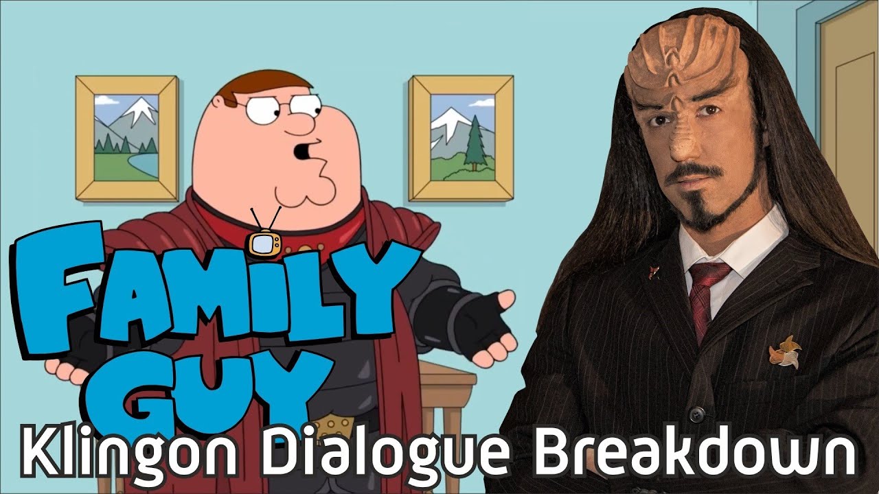 Family Guy - Klingon dialogue breakdown
