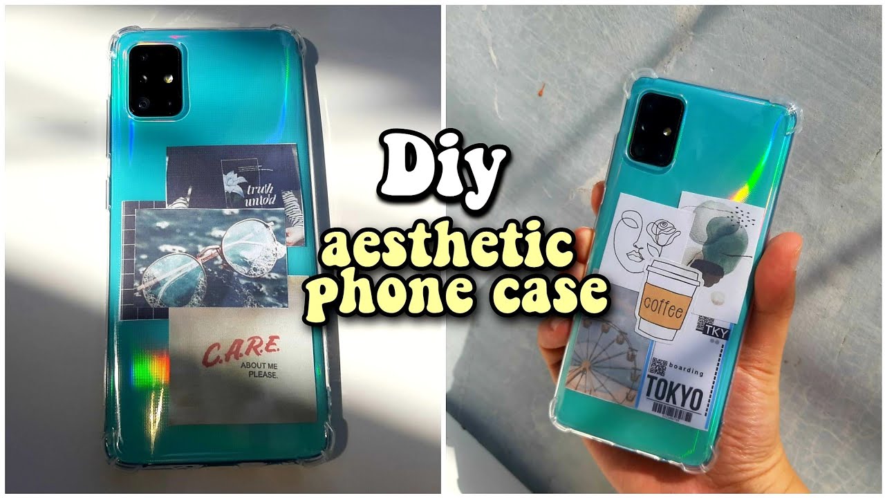 DIY aesthetic phone case (easy+simple) | phone case ideas