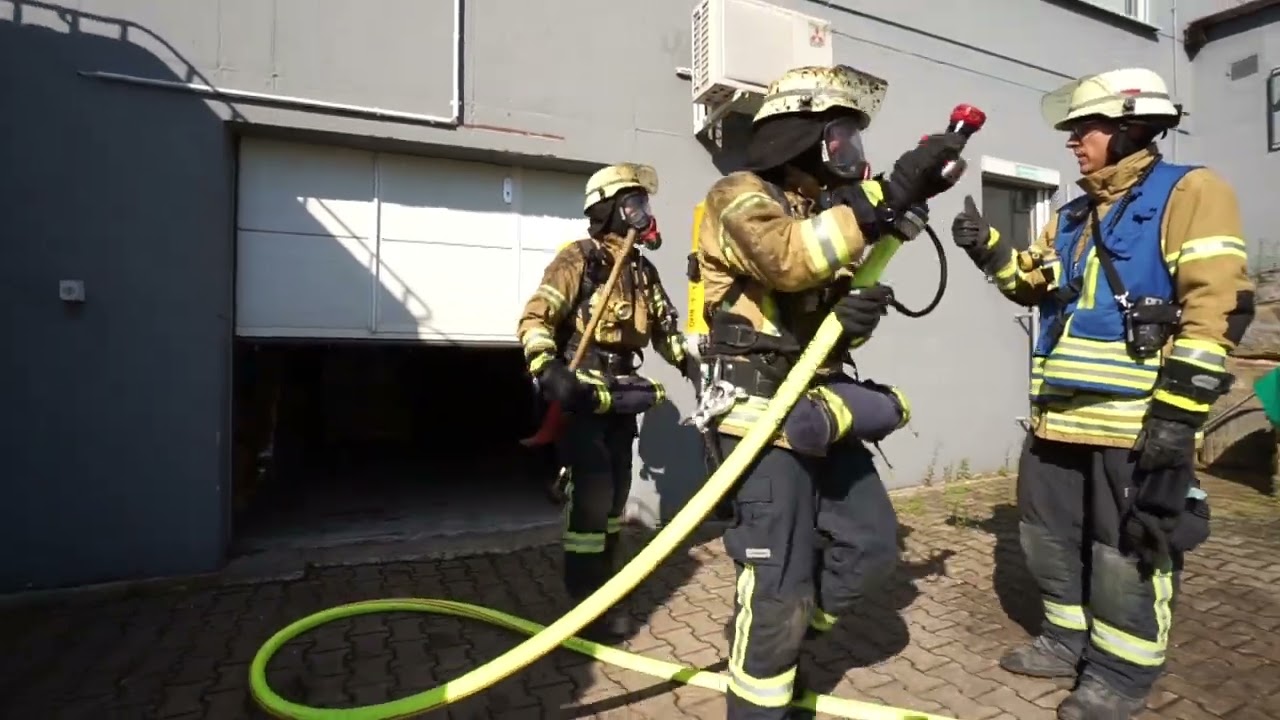 Schwarz-Weiß Konzept Feuerwehr Öhringen