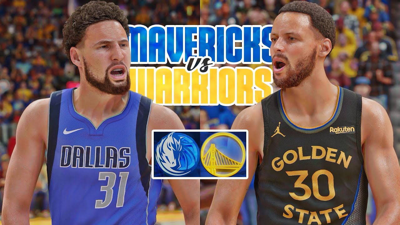 MAVERICKS vs WARRIORS | NBA 2K25 (PS5)