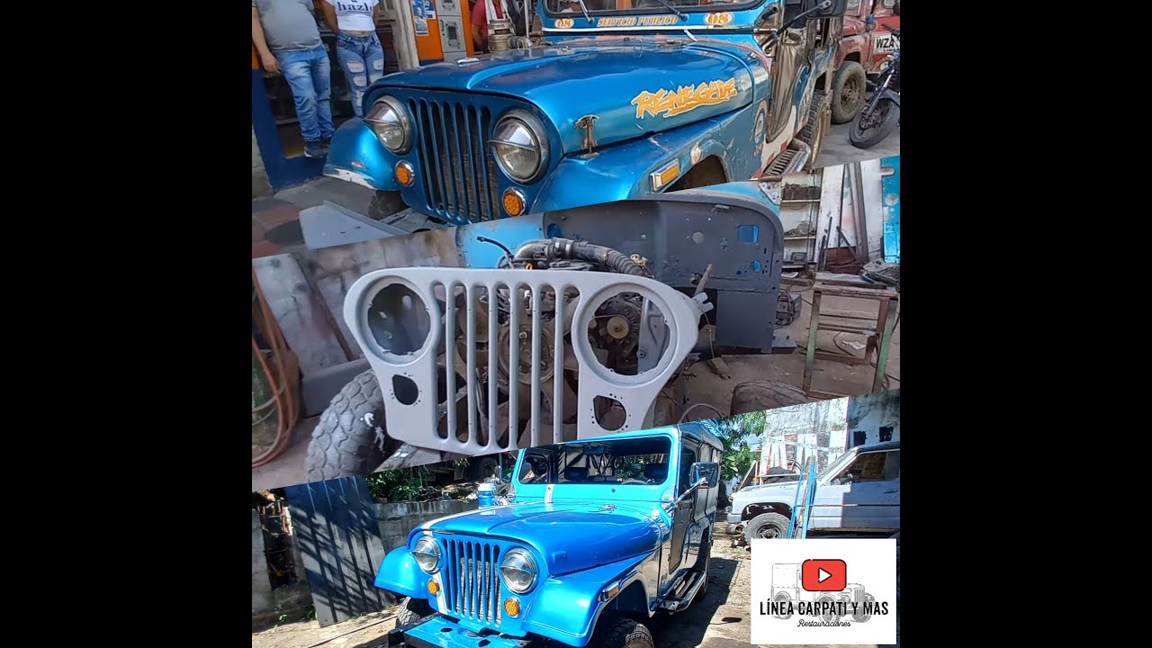 Restauración Willys j6 Líbano tolima G.A