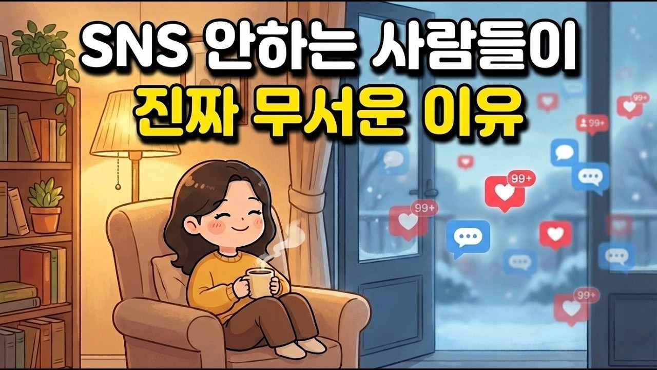 SNS 안 하는 사람 특징
