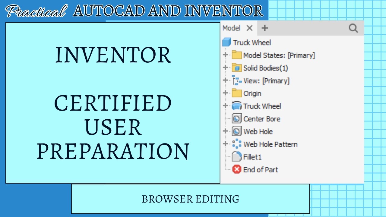 Autodesk Inventor - Browser Editing