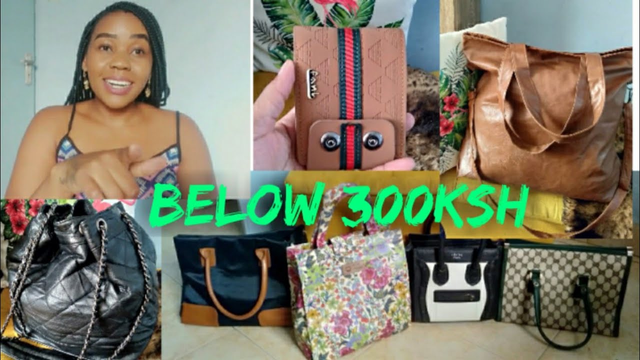 CHEAP DESIGNER & EX-UK HANDBAGS. GIKOMBA MARKET SHOPPING HAUL BELOW 300ksh.